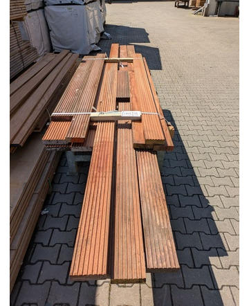 R417 - 6,6 qm2 Terrassedielen 45mm Dicke B/C Sortierung
